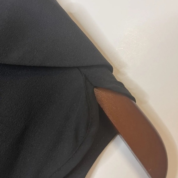 Kardashian Kollection Black Dress S Short Fit & Flair Sleeveless Gothic School - Picture 9 of 9